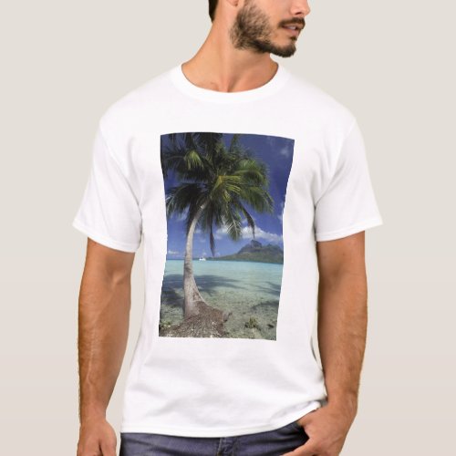 Bora Bora French Polynesia Mt Otemanu seen T_Shirt