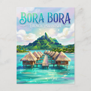 Bora Bora French Polynesia Postcard