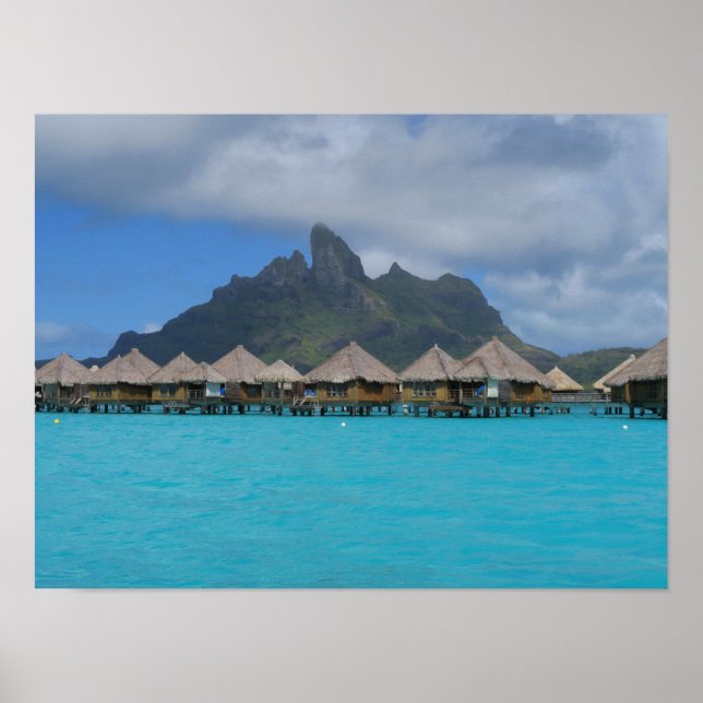 Bora Bora French Polynesia Poster (Front)