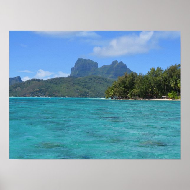 Bora Bora French Polynesia Poster (Front)