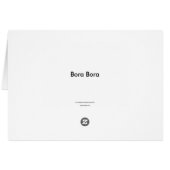 Bora Bora Huts Cards (Back Horizontal)