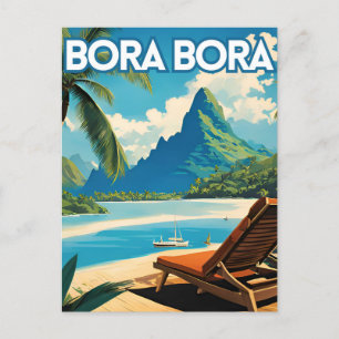 Bora Bora Island Postcard