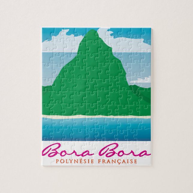 Bora Bora Jigsaw Puzzle (Vertical)