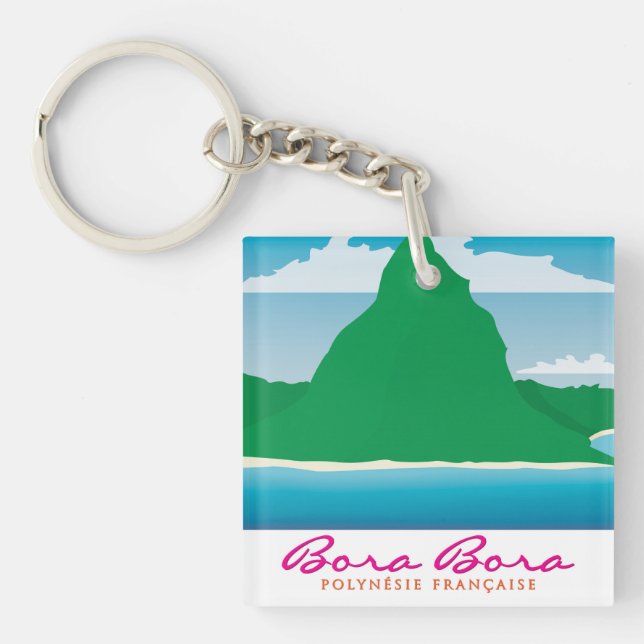 Bora Bora Keychain (Front)
