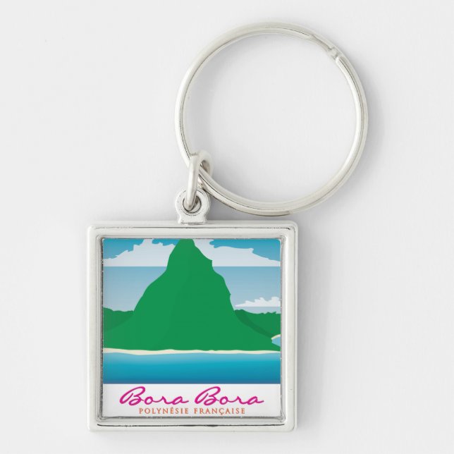 Bora Bora Keychain (Front)