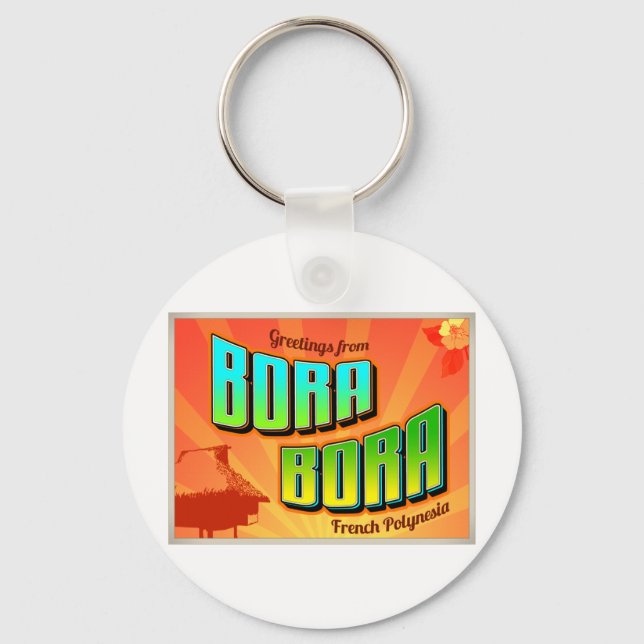 BORA BORA KEYCHAIN (Front)