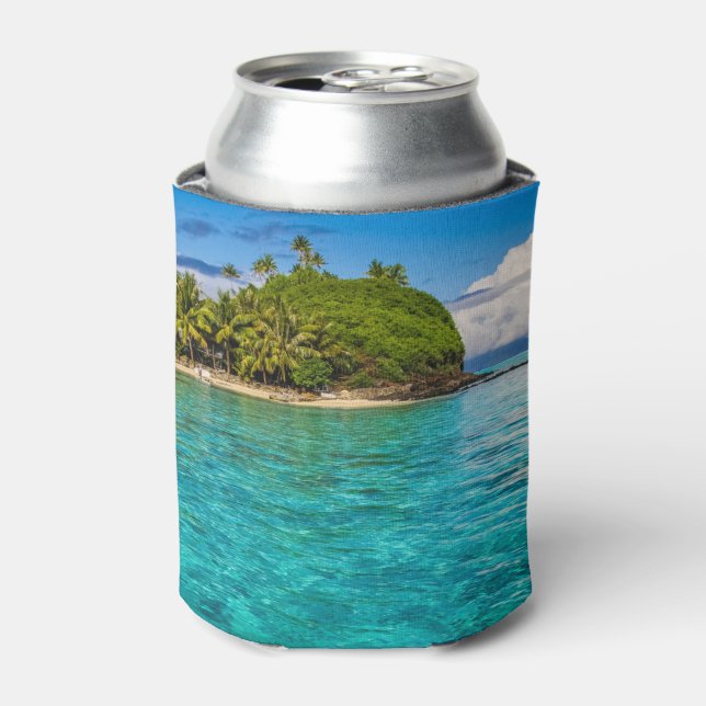 Bora Bora lagoon Can Cooler (Can Front)