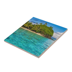 Bora Bora lagoon Ceramic Tile