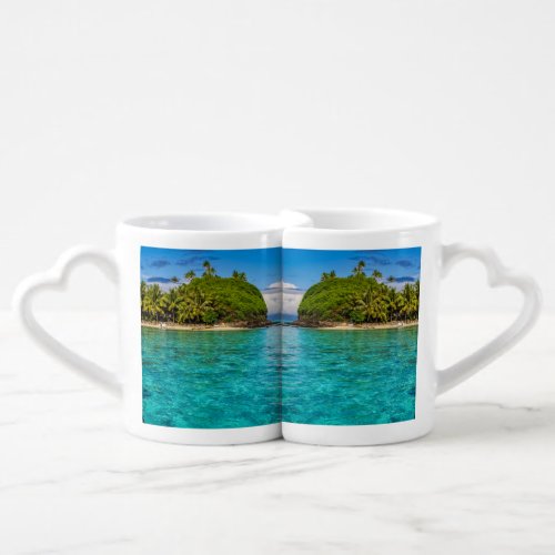 Bora Bora lagoon Coffee Mug Set