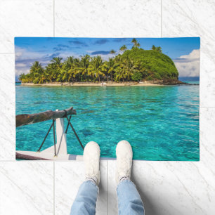 Bora Bora lagoon Doormat
