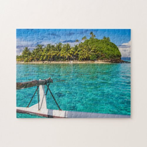 Bora Bora lagoon Jigsaw Puzzle