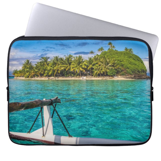 Bora Bora lagoon Laptop Sleeve (Front)