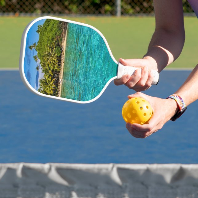 Bora Bora lagoon Pickleball Paddle (Insitu)