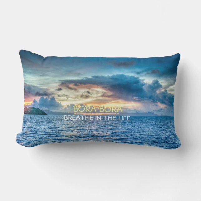 BORA BORA LUMBAR PILLOW (Front)