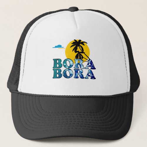 Bora Bora Noonpng Trucker Hat