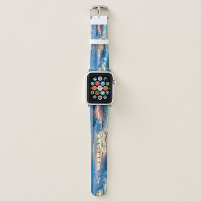 Bora Bora Ocean View Photograph  Apple Watch Band (Front)