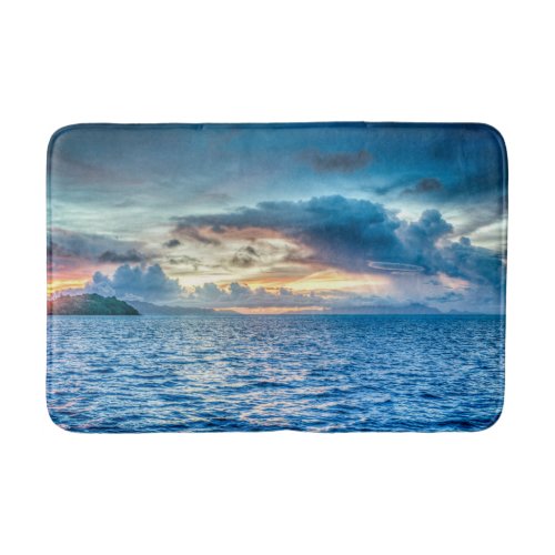 Bora Bora Ocean View Photograph Bath Mat