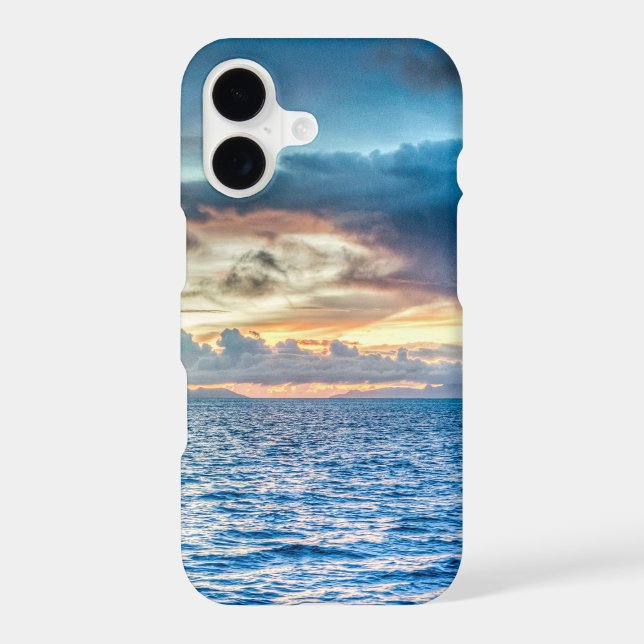 Bora Bora Ocean View Photograph Iphone Case (Back)
