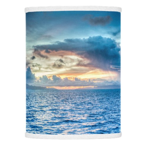 Bora Bora Ocean View Photograph Lamp Shade