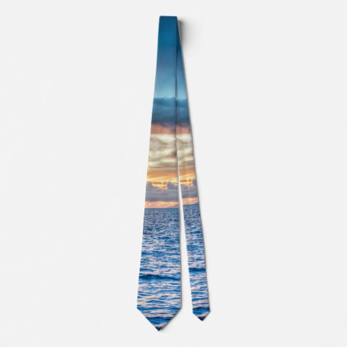 Bora Bora Ocean View Photograph Neck Tie