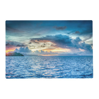 Bora Bora Ocean View Photograph Placemat