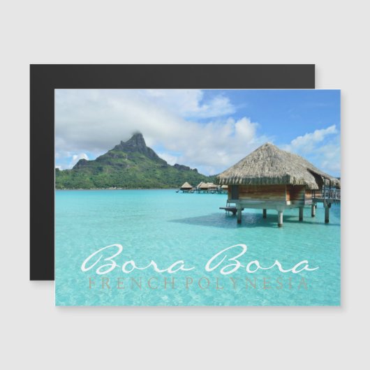 Bora Bora overwater resort (Front/Back)