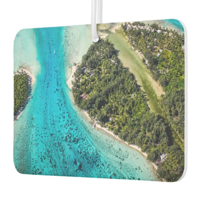 Bora Bora - Pathway To The Ocean Air Freshener (Left)