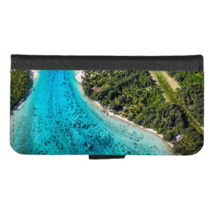 Bora Bora - Pathway To The Ocean iPhone 8/7 Wallet Case
