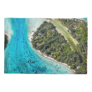 Bora Bora - Pathway To The Ocean Pillow Case