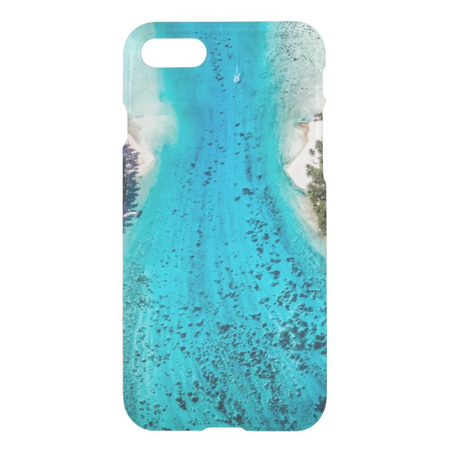 Bora Bora - Pathway To The Ocean Uncommon iPhone Case (Back)