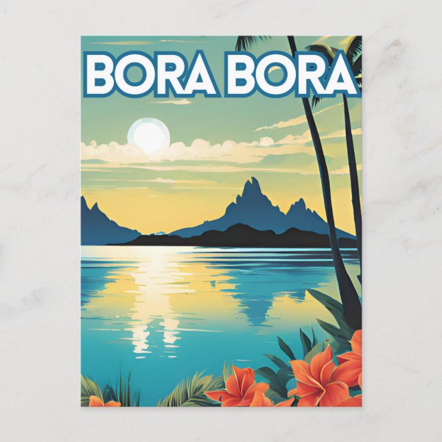 Bora Bora Postcard (Front)