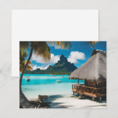 Bora Bora Postcard (2) (Front/Back)