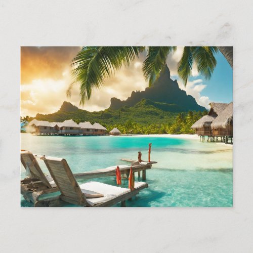 Bora Bora Postcard Bora Bora d