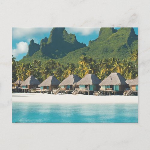 Bora Bora Postcard Bora Bora e