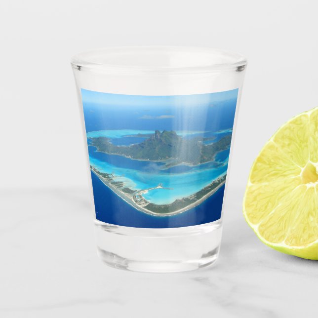 Bora Bora Shot Glass (Front)
