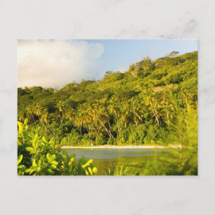 Bora Bora, Society Islands, French Polynesia. Postcard