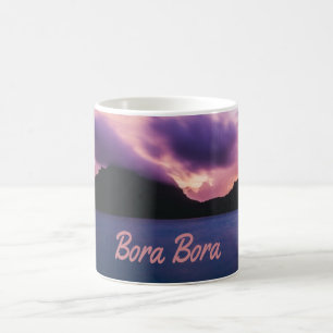 Bora Bora Suset Island Beach Coffee Mug