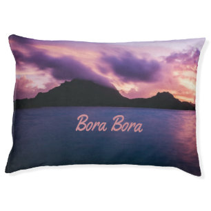 Bora Bora Suset Island Beach Pet Bed