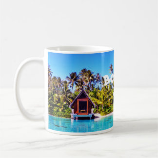 Bora Bora Wedding Chapel Drinkware Coffee Mug