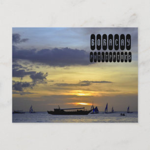 Boracay Beach Philippines Postcard