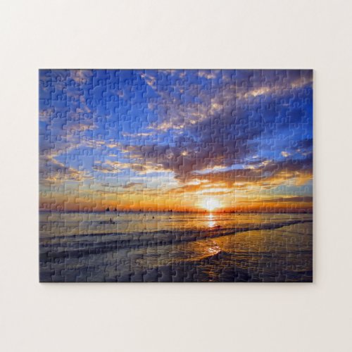 boracay beach sunset jigsaw puzzle