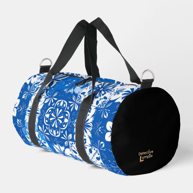 Boracay Blue SMALL Duffle Bag (Left Corner)