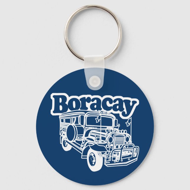Boracay Jeepney Keychain (Front)