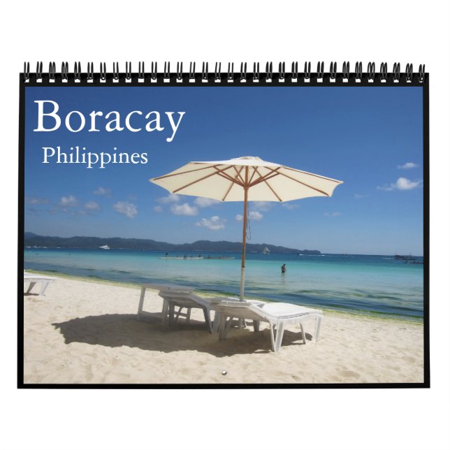 boracay philippines 2027 calendar (Cover)