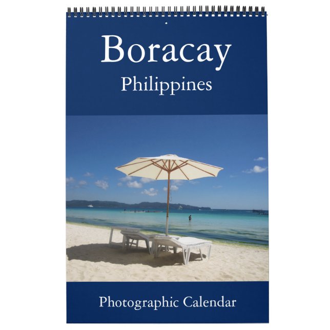 boracay philippines calendar (Cover)