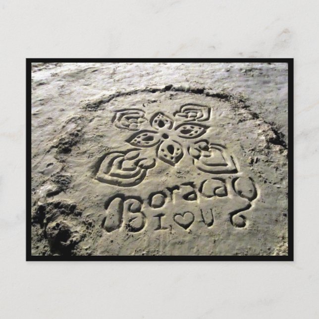boracay sands postcard (Front)