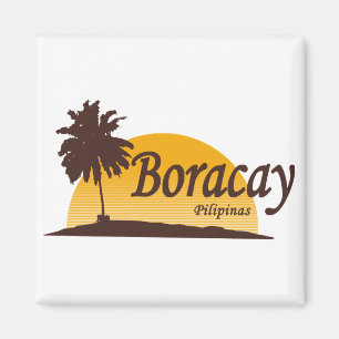 Boracay white magnet
