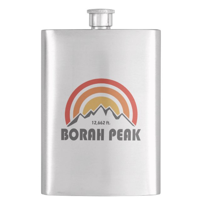 Borah Peak Flask (Front)