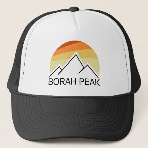 Borah Peak Retro Trucker Hat