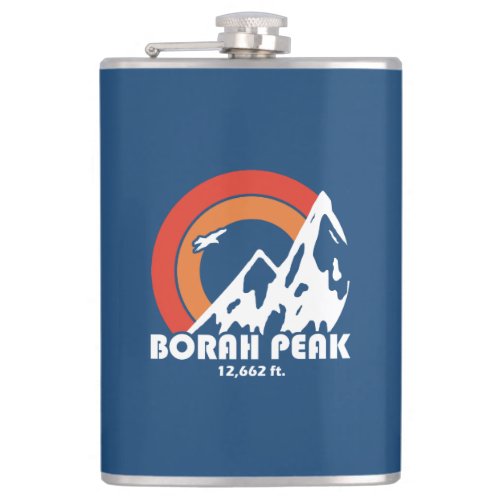Borah Peak Sun Eagle Flask
